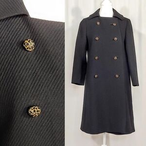1960s vintage double breasted peacoat